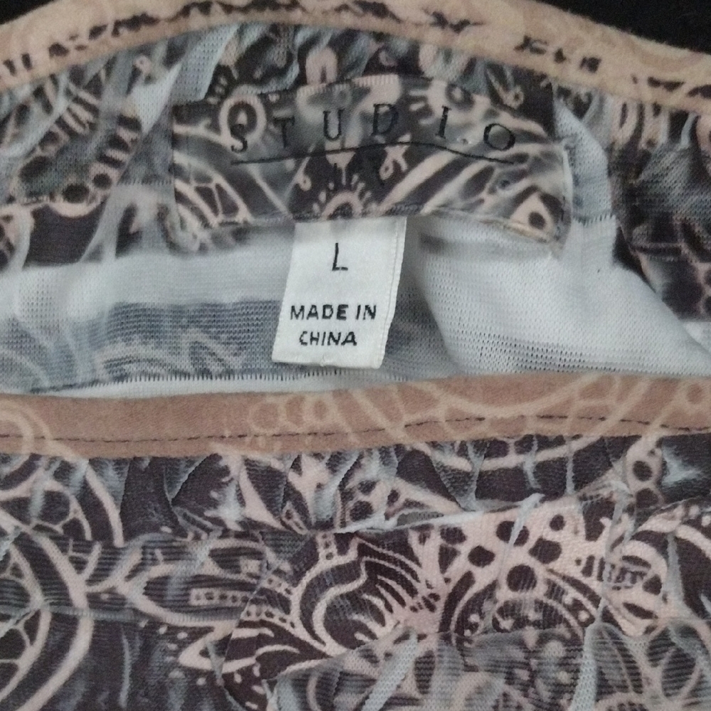 Studio Cream Ruched Blouse - Picture 2 of 3